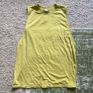 Lululemon All Yours Tank Top - Yellow Pear